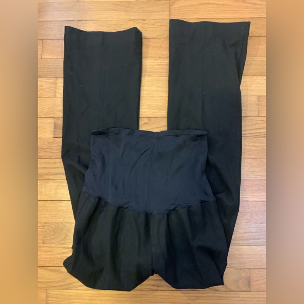 Gap size 4 baby boot cut maternity pants black